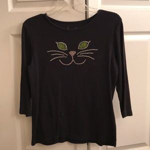 Cat faced shirt
